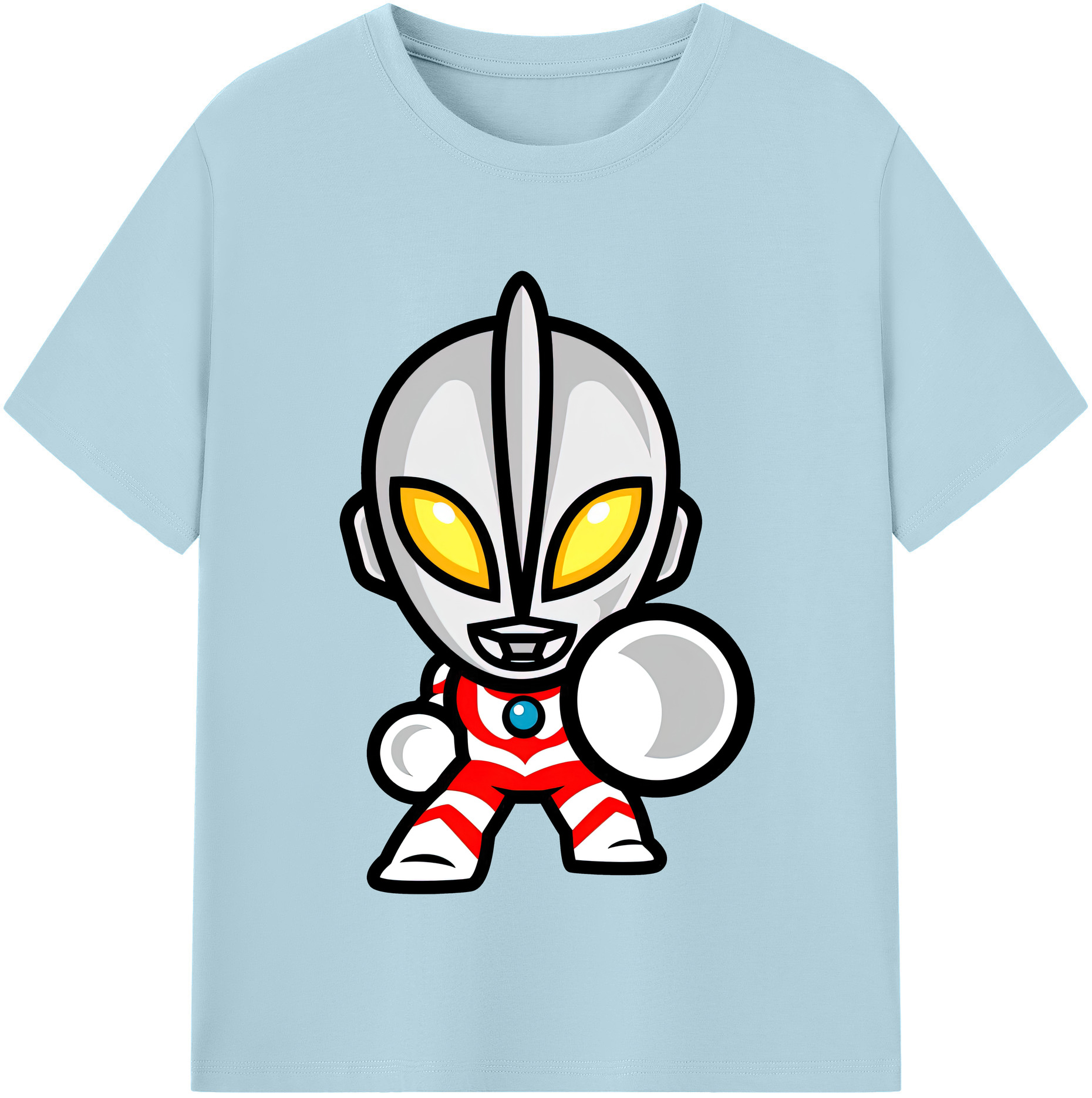 （画像用） ウルトラマン Ultraman 綿100％半袖Tシャツ（フロントプリント）
